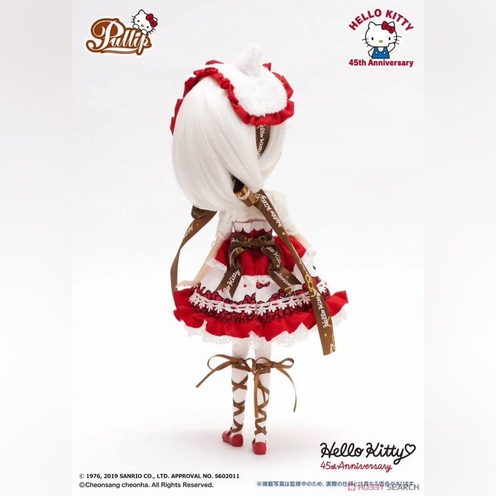 BNIB RARE HTF Pullip Hello Kitty collaboration 45th Anniversary - Picture 3 of 11